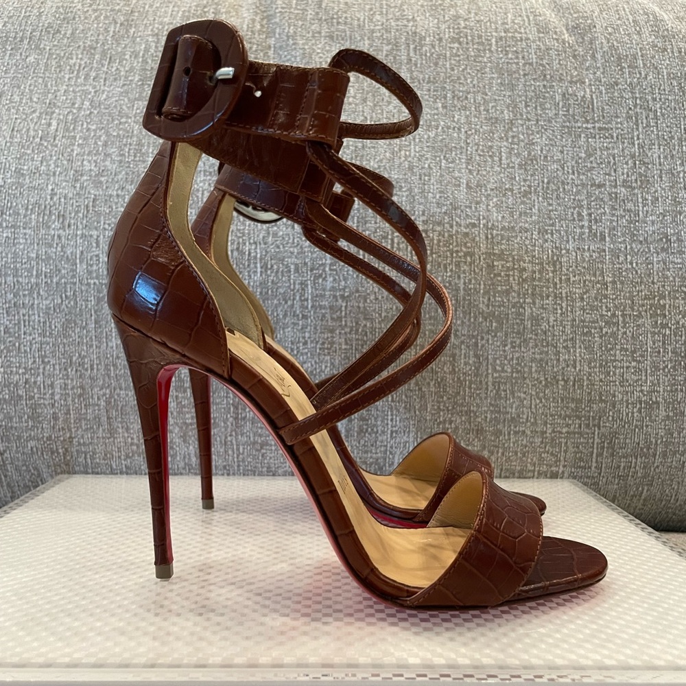 Christian Louboutin Choca Brown Size 36